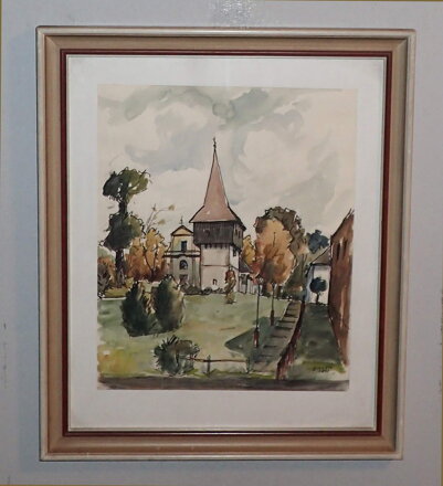 RENESANČNÍ ZVONICE V HRONOVĚ - ŠIROKÝ