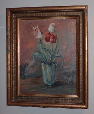 BAREVNÉ TULIPÁNY - SKÁLA KAREL VÁCLAV