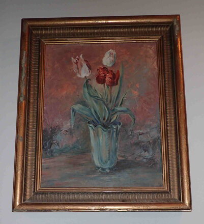 BAREVNÉ TULIPÁNY - SKÁLA KAREL VÁCLAV