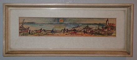 RYBÁŘI U MOŘE BULHARSKO - SLABÝ KAREŠ KAREL