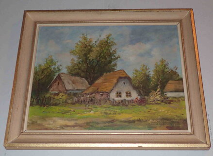 MALEBNÁ VESNIČKA - SLAVÍK OLDŘICH