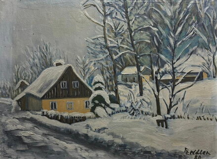 SNÍH VE VSI V HORÁCH - SIGNOVÁN