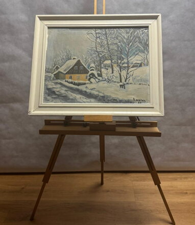 SNÍH VE VSI V HORÁCH - SIGNOVÁN