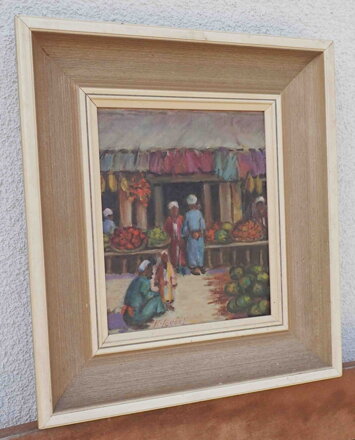 OVOCNÁŘSKÝ KRÁMEK V SAMARKANDU - SOUČEK KAREL