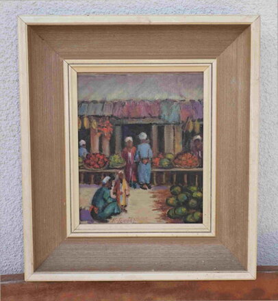 OVOCNÁŘSKÝ KRÁMEK V SAMARKANDU - SOUČEK KAREL
