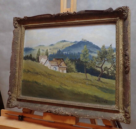 STATEK POD ZÁMKEM - SIGNOVÁN STATEK POD ZÁMKEM - SIGNOVÁN