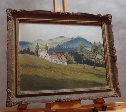 STATEK POD ZÁMKEM - SIGNOVÁN STATEK POD ZÁMKEM - SIGNOVÁN