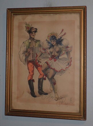 AKT ČERNOVLÁSKY PŘI TANCI - ŠTIKA JAROSLAV