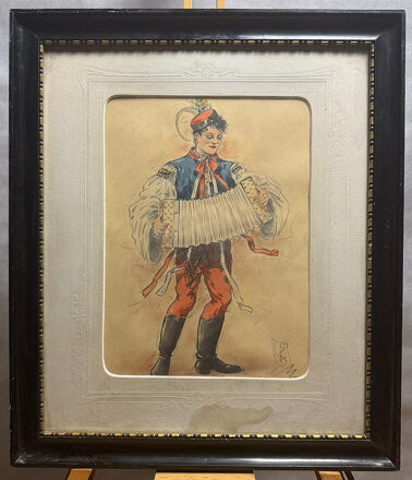 HARMONIKÁŘKA V KROJI - ŠTIKA JAROSLAV HARMONIKÁŘKA V KROJI - ŠTIKA JAROSLAV