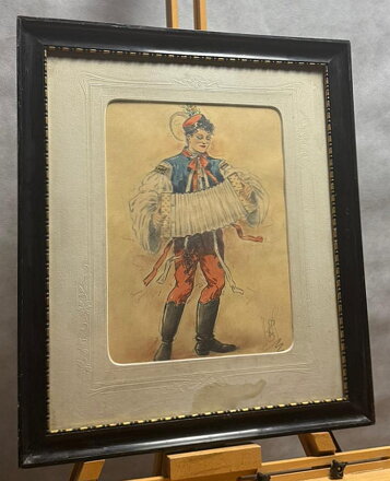 HARMONIKÁŘKA V KROJI - ŠTIKA JAROSLAV HARMONIKÁŘKA V KROJI - ŠTIKA JAROSLAV