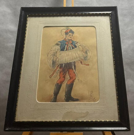 HARMONIKÁŘKA V KROJI - ŠTIKA JAROSLAV HARMONIKÁŘKA V KROJI - ŠTIKA JAROSLAV