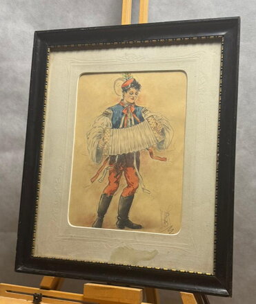 HARMONIKÁŘKA V KROJI - ŠTIKA JAROSLAV HARMONIKÁŘKA V KROJI - ŠTIKA JAROSLAV