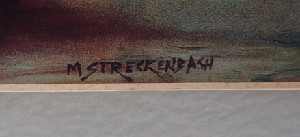 VLČÍ MÁKY - REPRODUKCE - STRECKENBACH MAX THEODOR