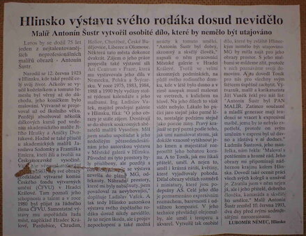 VESNIČKA NA NÁVRŠÍ - ŠUSTR ANTONÍN