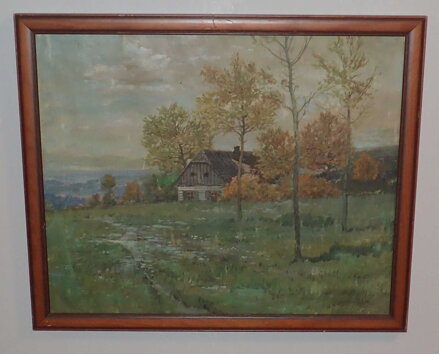 PODZIM U ROUBENKY - TOMAN FRANTIŠEK SYLVA