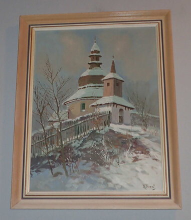 ROMÁNSKÁ ROTUNDA SVATÉ KATEŘINY ČESKÁ TŘEBOVÁ - TOMEŠ KAREL