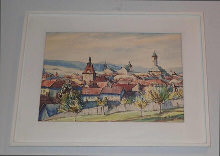 POHLED NA DOMAŽLICE - JAROSLAV TYKAL