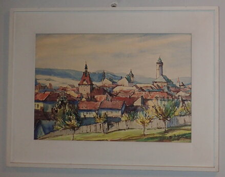 POHLED NA DOMAŽLICE - JAROSLAV TYKAL