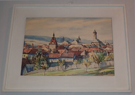 POHLED NA DOMAŽLICE - JAROSLAV TYKAL