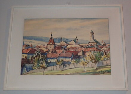 POHLED NA DOMAŽLICE - JAROSLAV TYKAL