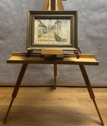 ULIČNÍ SCÉNA - SIGNOVÁN