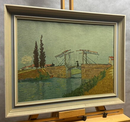 MOST LANGLOIS V ARLES - REPRODUKCE - VAN GOGH VINCENT WILLEM MOST LANGLOIS V ARLES - REPRODUKCE - VAN GOGH VINCENT WILLEM