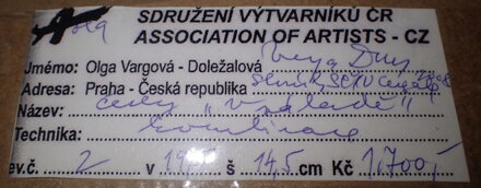 ČECHY II. - V NÁLADĚ - VARGOVÁ DOLEŽALOVÁ OLGA