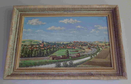 SILNICE A ŽELEZNICE ZA MĚSTEM - VESELÝ D.