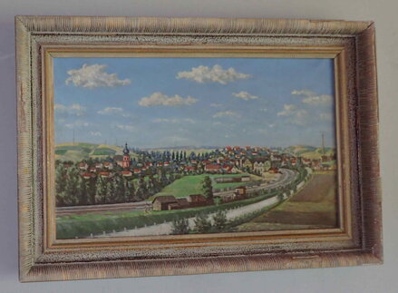 SILNICE A ŽELEZNICE ZA MĚSTEM - VESELÝ D.