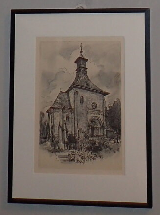 ROMÁNSKÁ KAPLE VE VINCI - VIK KAREL