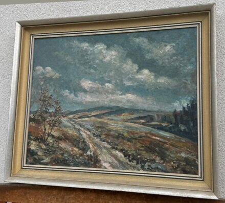 VÍTR V POLÍCH PŘED BOUŘKOU - SIGNOVÁN