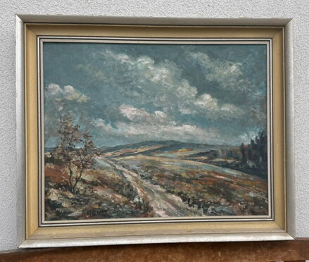 VÍTR V POLÍCH PŘED BOUŘKOU - SIGNOVÁN