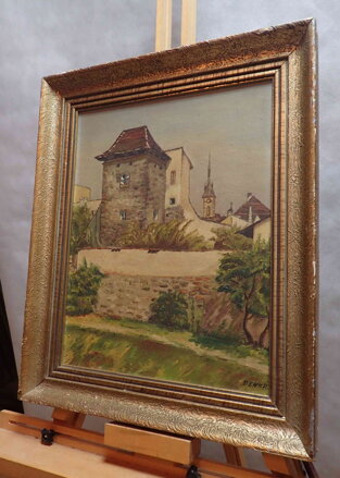 VODŇANY - JIŽNÍ PARKÁN S BAŠTOU - SIGNOVÁN