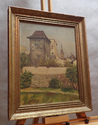 VODŇANY - JIŽNÍ PARKÁN S BAŠTOU - SIGNOVÁN