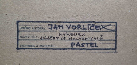 NYMBURK HRADBY OD MALÝCH VALŮ - VORLÍČEK JAN