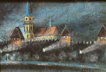 NYMBURK NOČNÍ HRADBY - VORLÍČEK JAN