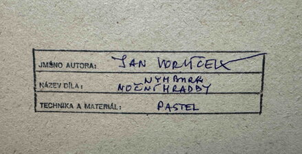 NYMBURK NOČNÍ HRADBY - VORLÍČEK JAN
