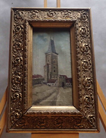 VYSOKÁ BRÁNA V RAKOVNÍKU - NEZNÁMÝ AUTOR