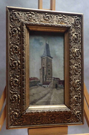 VYSOKÁ BRÁNA V RAKOVNÍKU - NEZNÁMÝ AUTOR