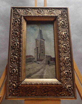 VYSOKÁ BRÁNA V RAKOVNÍKU - NEZNÁMÝ AUTOR