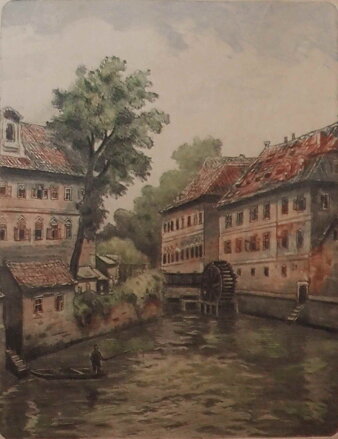 PRAHA MLÝN V ČERTOVCE - WÄNKE EMIL