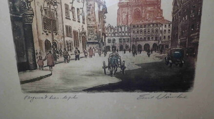 PRAHA STAROMĚSTSKÁ RADNICE A NÁMĚSTÍ II - WÄNKE EMIL