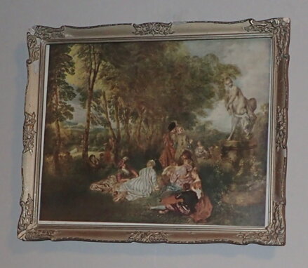WATTEAU ANTOINE THE FEAST OF LOVE - REPRODUKCE
