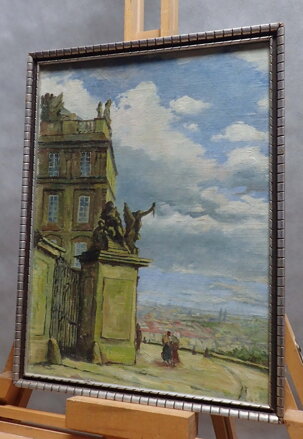 POHLED NA PRAHU Z PRAŽSKÉHO HRADU - WIERER ALOIS