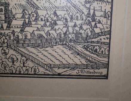 CHRUDIM VEDUTA 1602 - WILLENBERG JAN