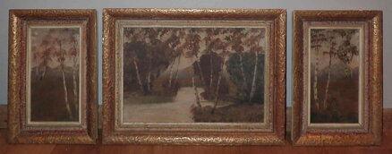 TRIPTYCH PODZIMNÍ KRAJINY - ŽÁK J.