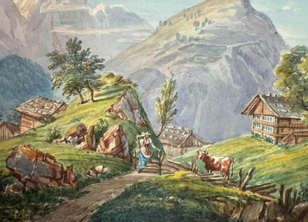 ŽIVOT V HORÁCH - NEZNÁMÝ AUTOR
