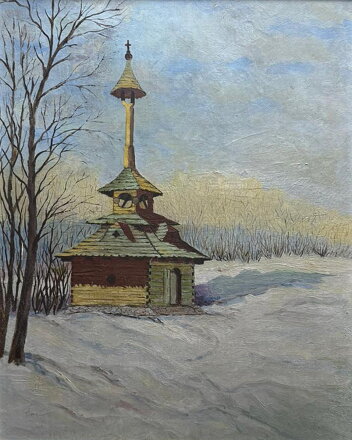 ZVONIČKA PUSTEVNY V ZIMĚ - SIGNOVÁN