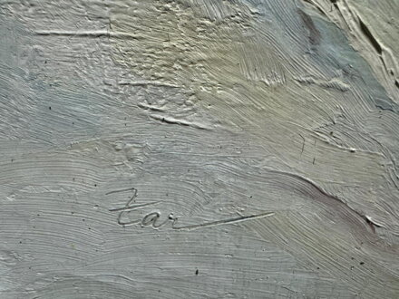 ZVONIČKA PUSTEVNY V ZIMĚ - SIGNOVÁN