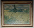 ZELENÉ PŠENIČNÉ POLE S CYPŘIŠEM - REPRODUKCE - VAN GOGH VINCENT WILLEM
